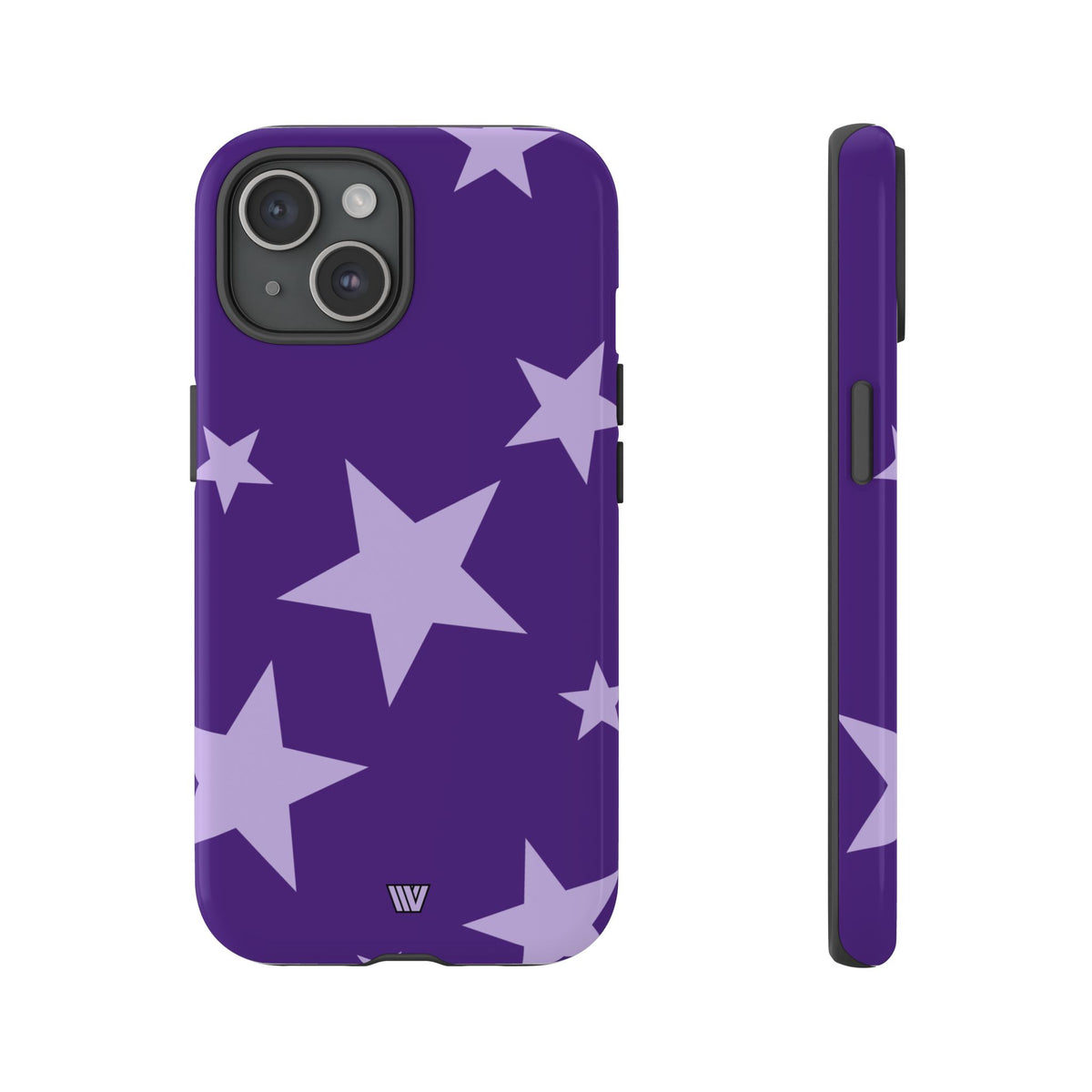 PURPLE BOLD STARS | Tough Phone Case