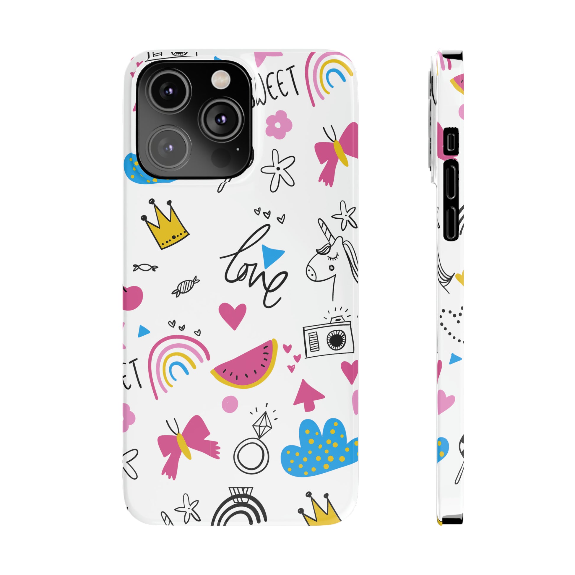 SWEET LOVE | Slim iPhone Case - Trovvve