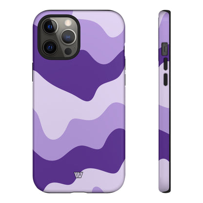 PURPLE WAVES | Tough Phone Case