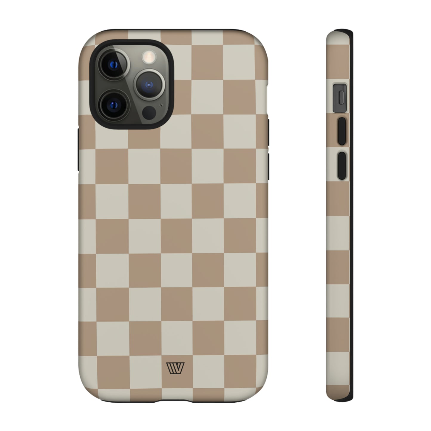 NEUTRAL CHECKERBOARD | Tough Phone Case - Trovvve