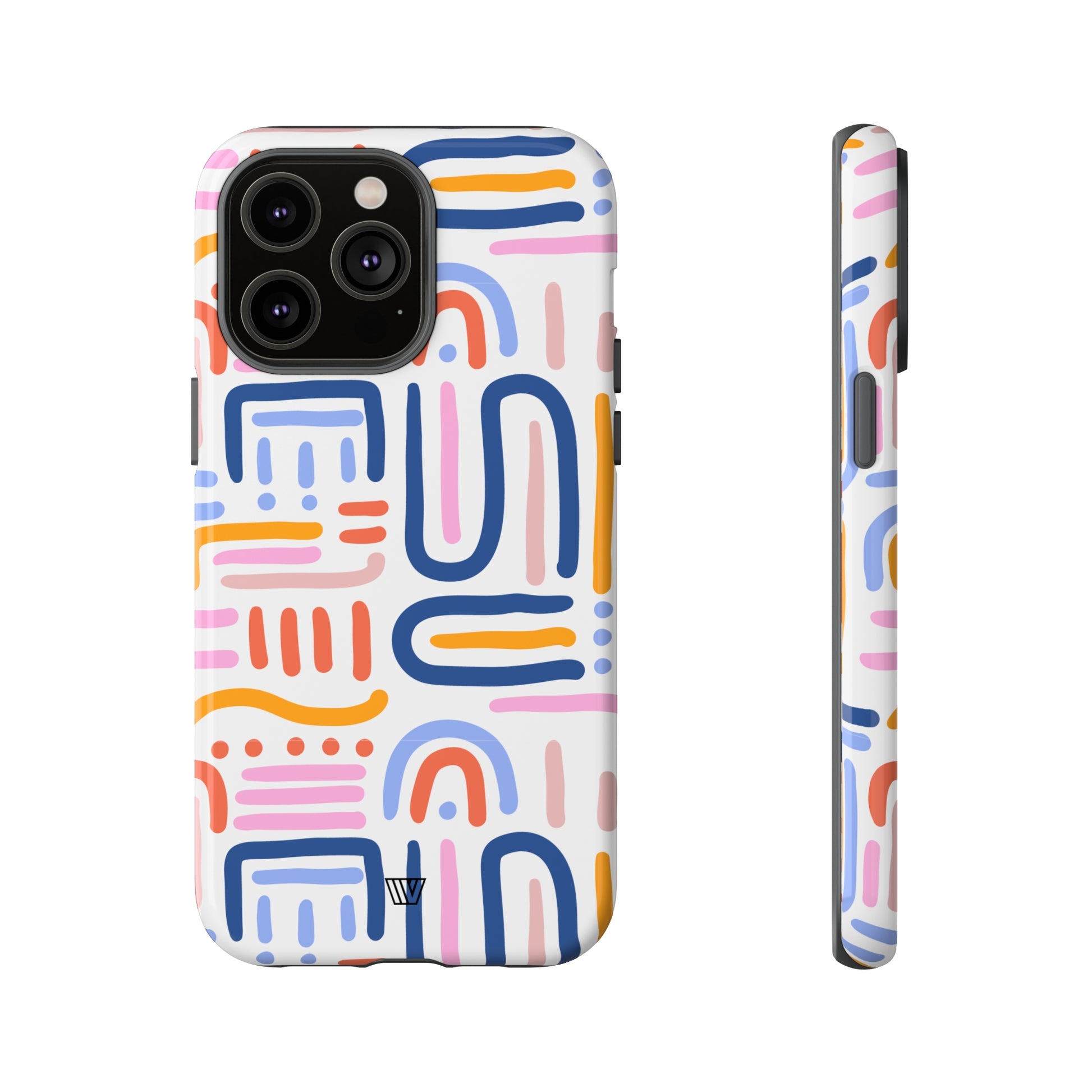 MEMPHIS BOLD LINES | Tough Phone Case - Trovvve