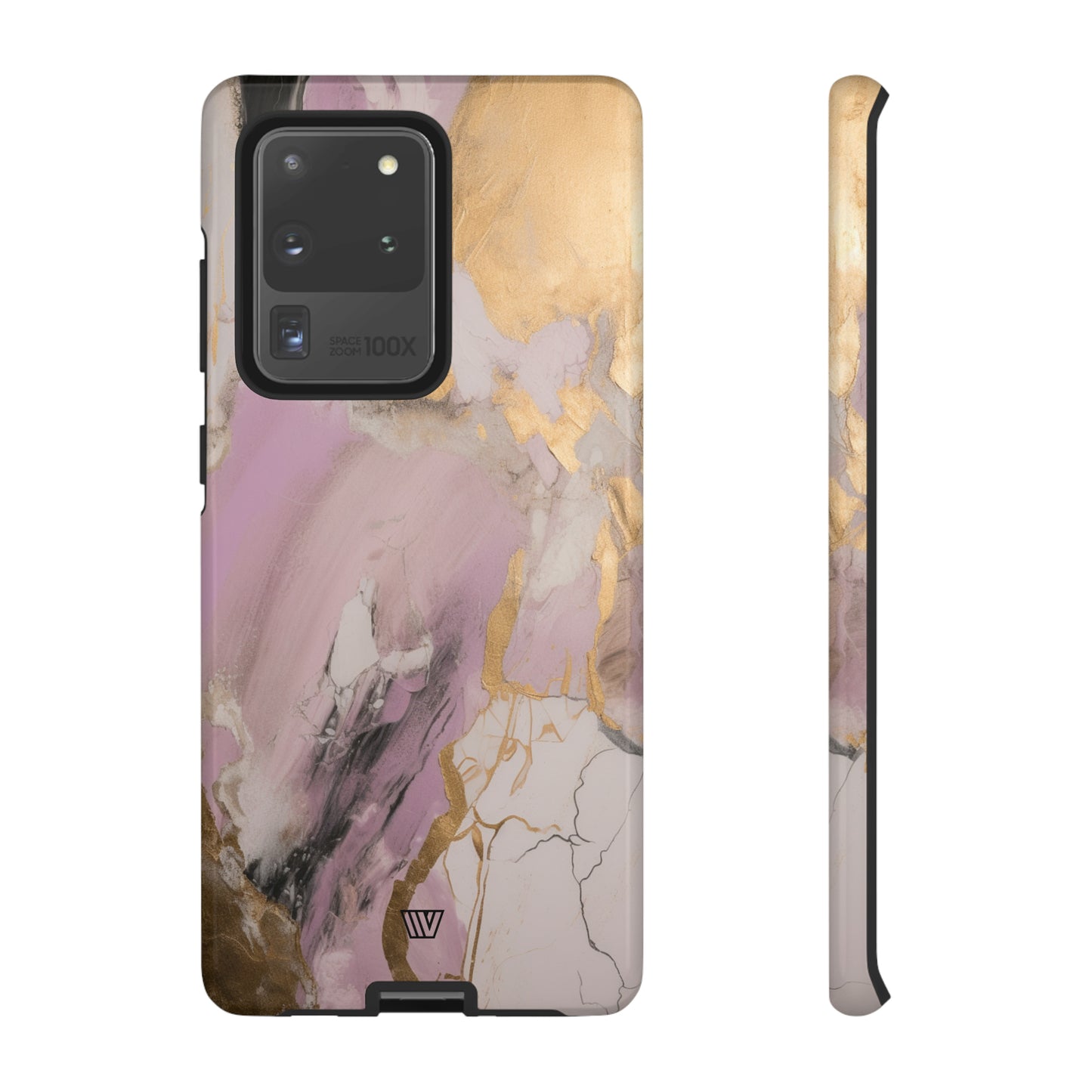 GOLD PINK ABSTRACT PAINTING | Tough Phone Case - Trovvve