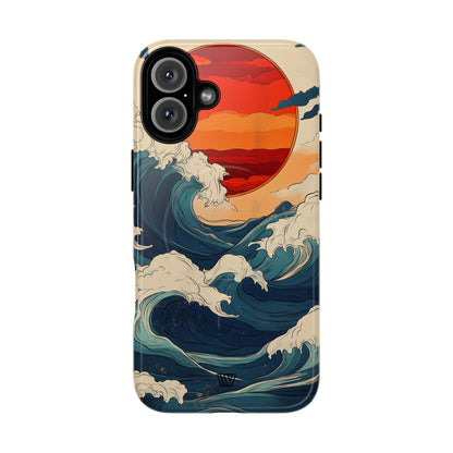 Surge & Sol MagSafe Tough iPhone Case – iPhone 16 Plus, Glossy