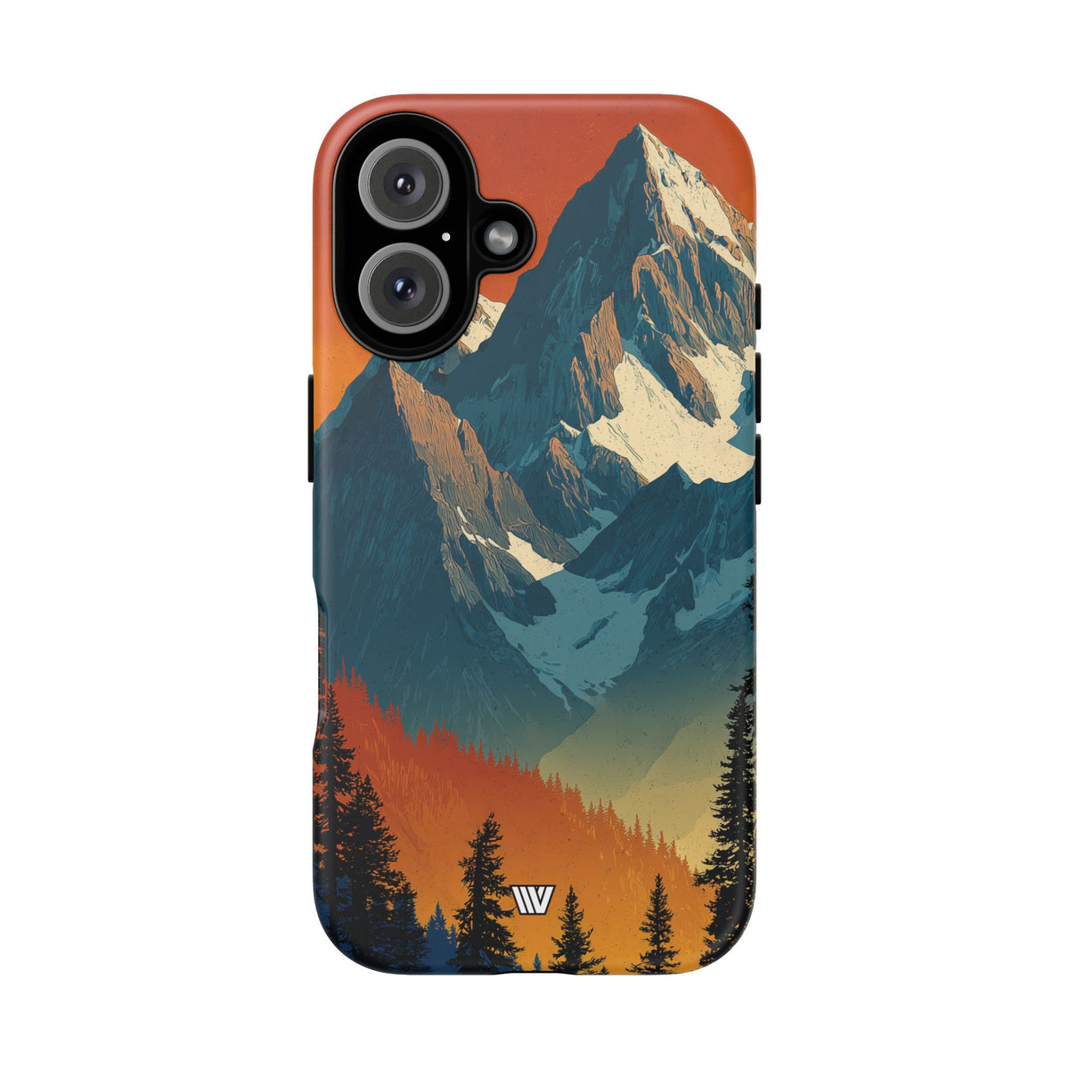 Sunset Summit Tough Phone Case – iPhone 16, Matte