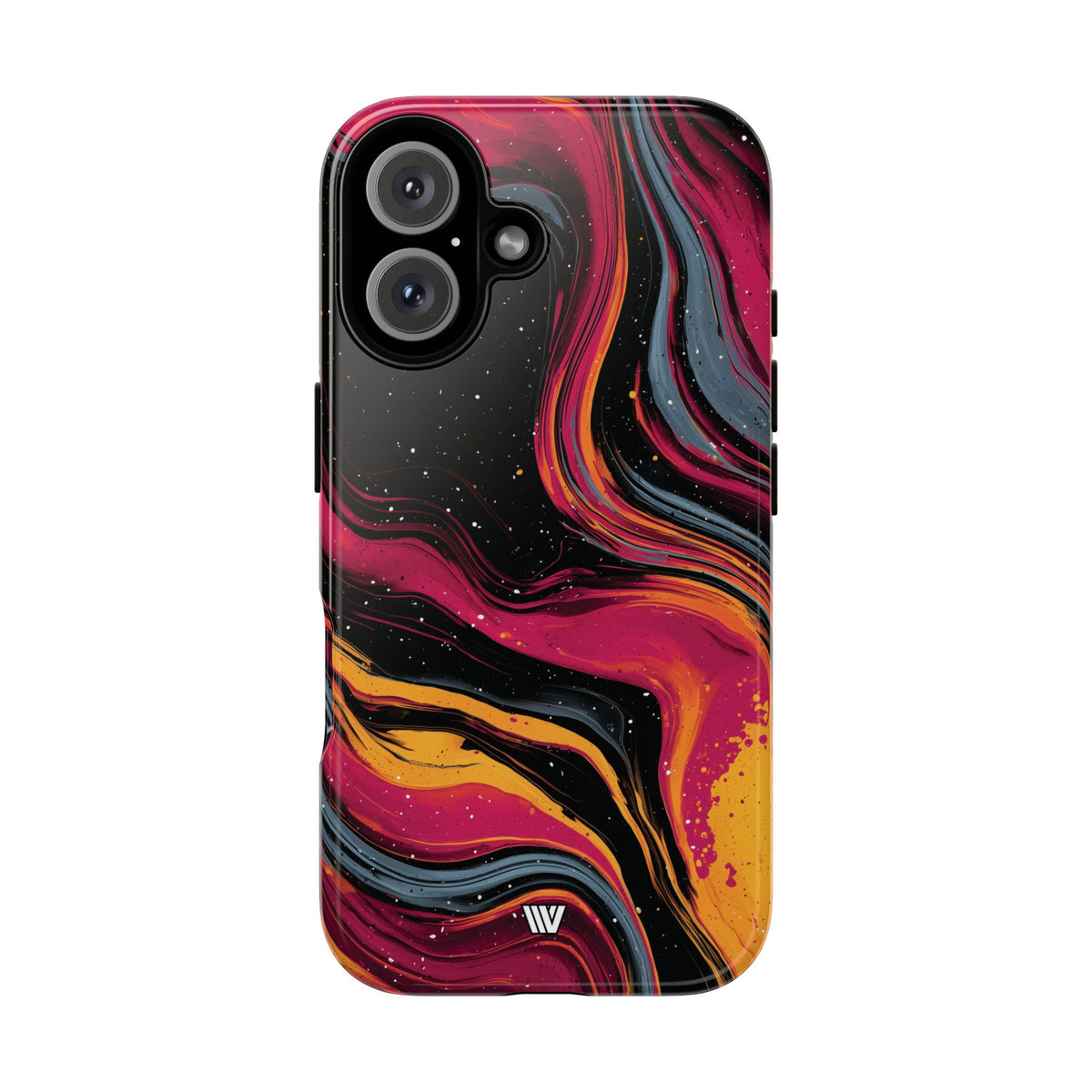 Cosmic Embers Tough Phone Case – iPhone 16, Glossy