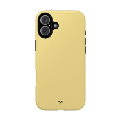 MUTED YELLOW SOLID | Tough Phone Case