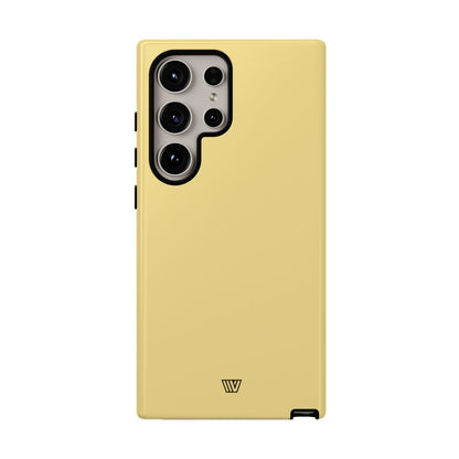 MUTED YELLOW SOLID | Tough Phone Case