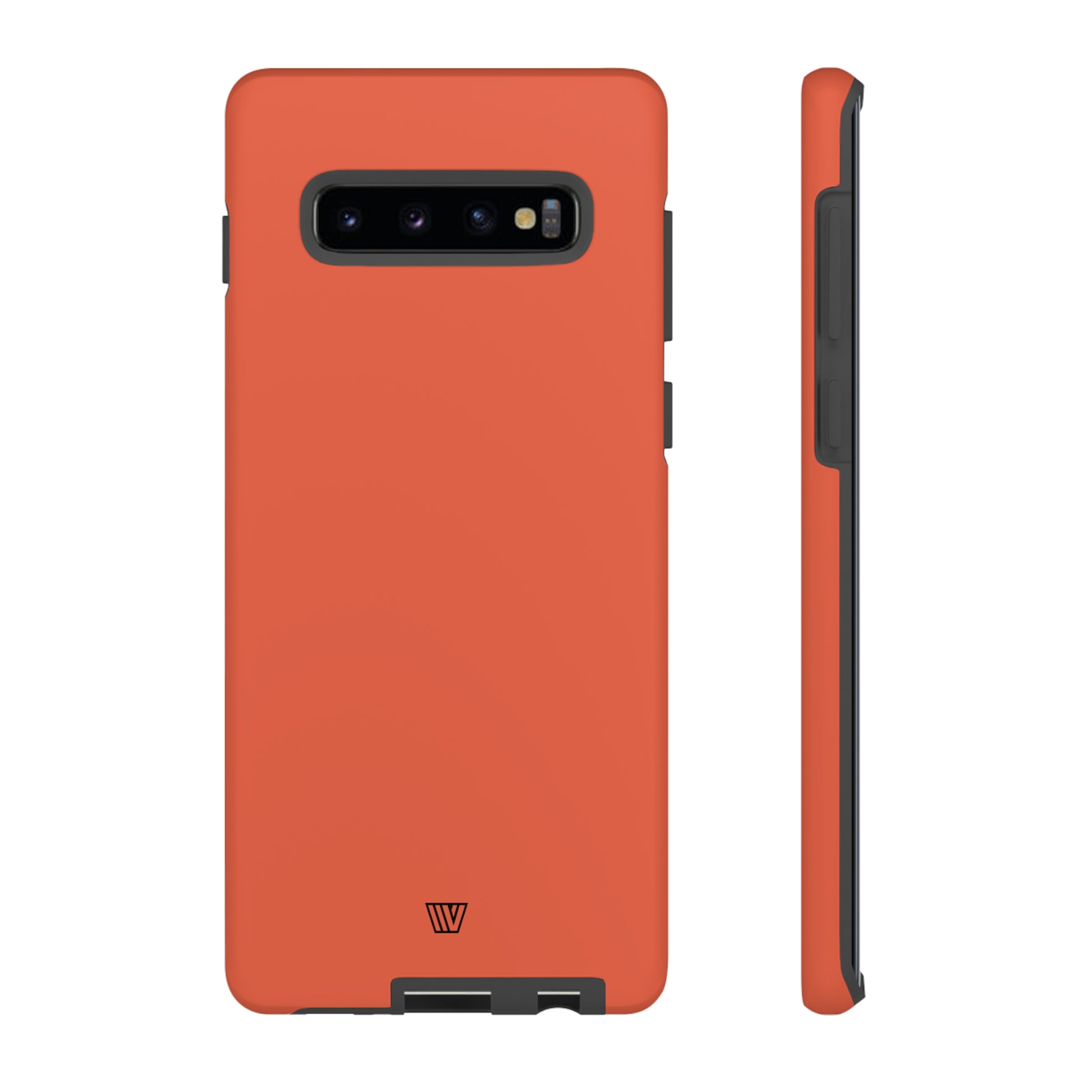 SOLID BURNT SIENNA | Tough Phone Case - Trovvve