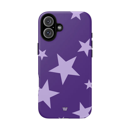 PURPLE BOLD STARS | Tough Phone Case