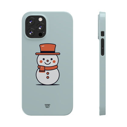 CUTE SNOWMAN | Slim iPhone Case