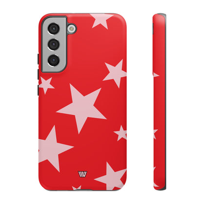 RED BOLD STARS | Tough Phone Case