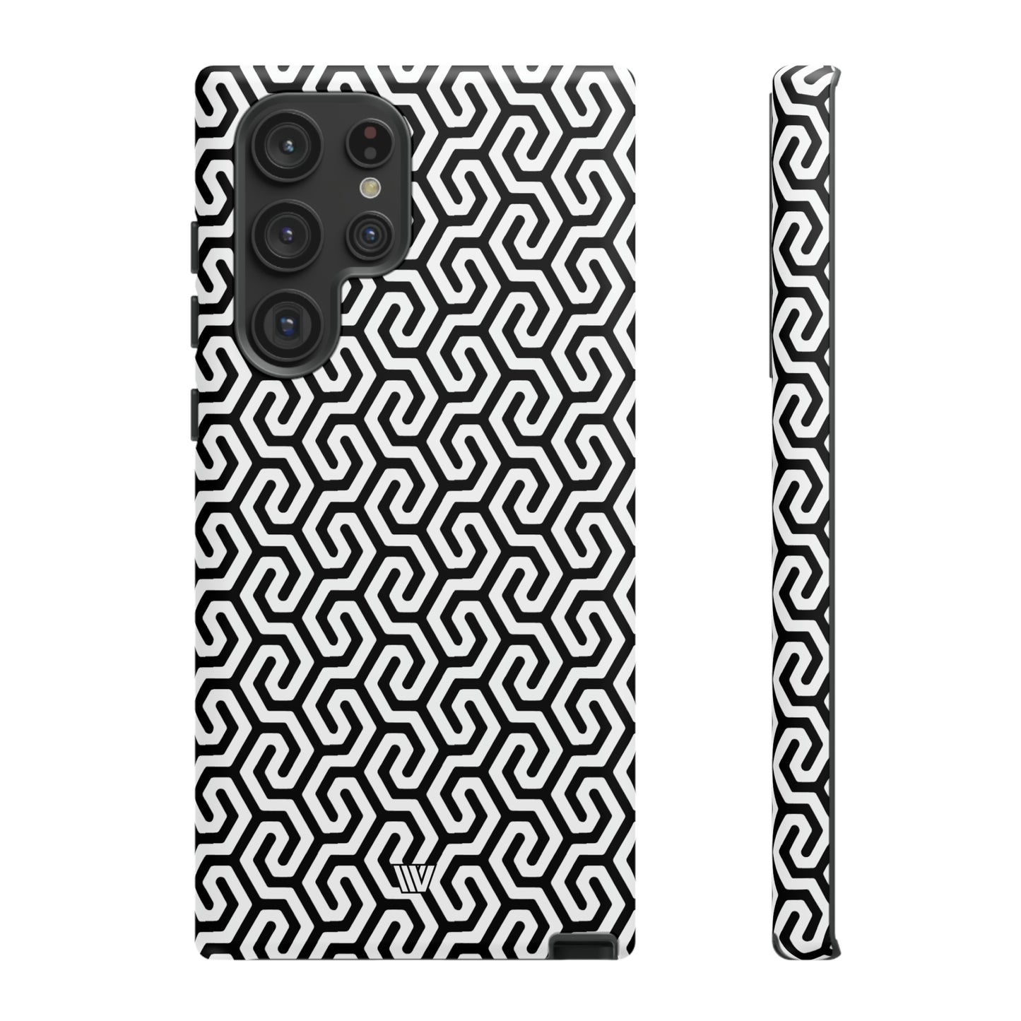 ABSTRACT INTERLOCKING PATTERN | Tough Phone Case