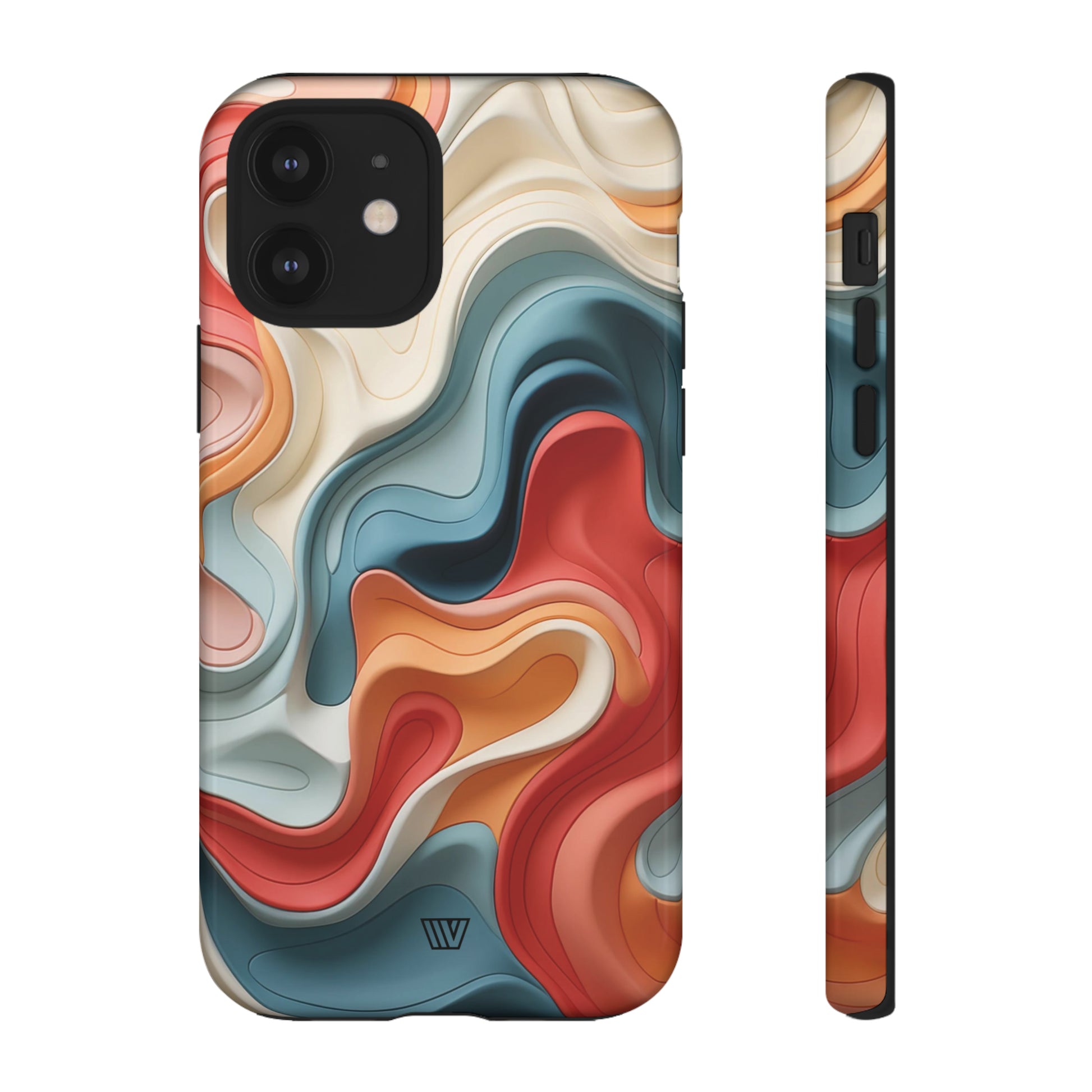 3D COLORFUL CLAY | Tough Phone Case - Trovvve