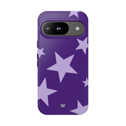 PURPLE BOLD STARS | Tough Phone Case