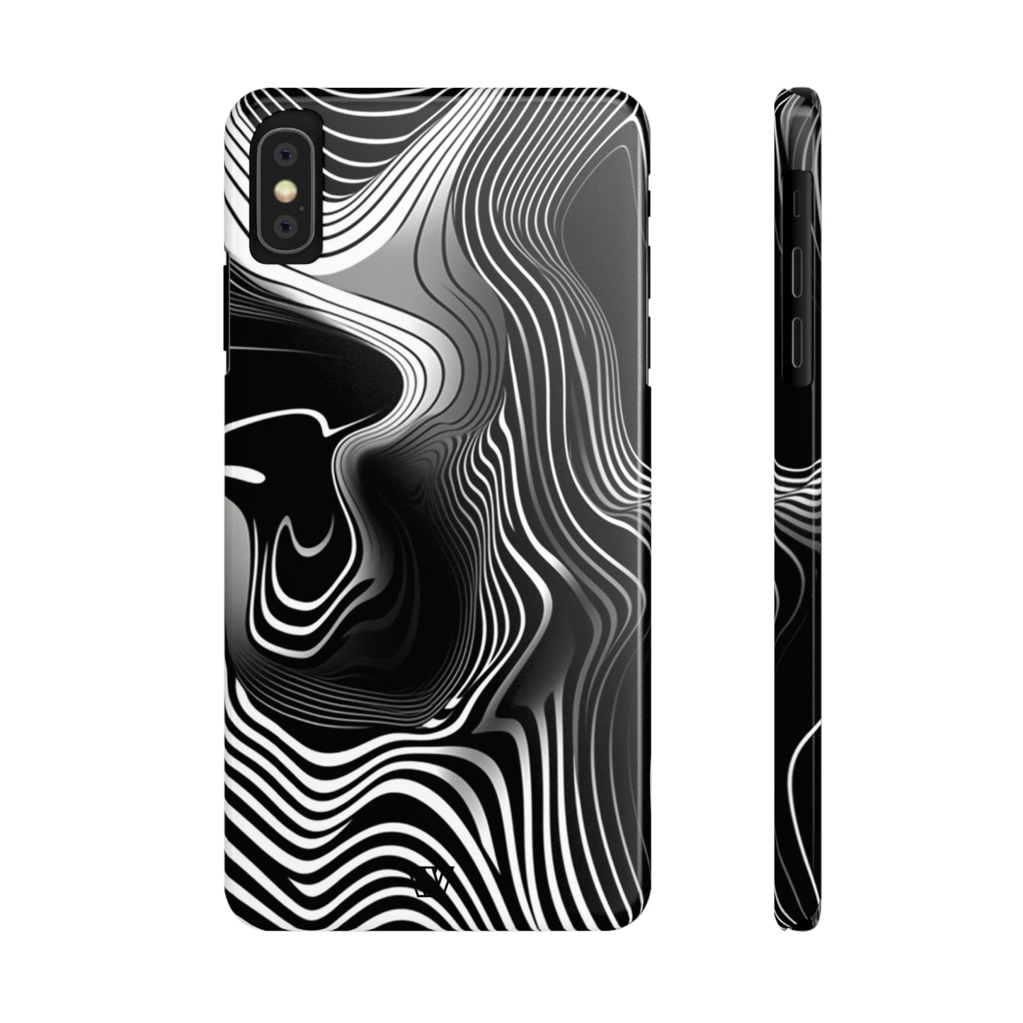 ABSTRACT ZEBRA STRIPES | Slim iPhone Case - Trovvve