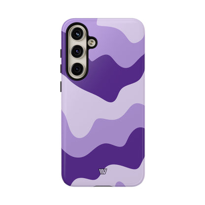 PURPLE WAVES | Tough Phone Case