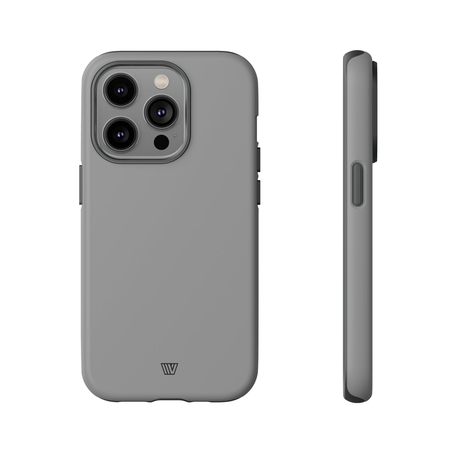 SOLID GRAY | Tough Phone Case - Trovvve