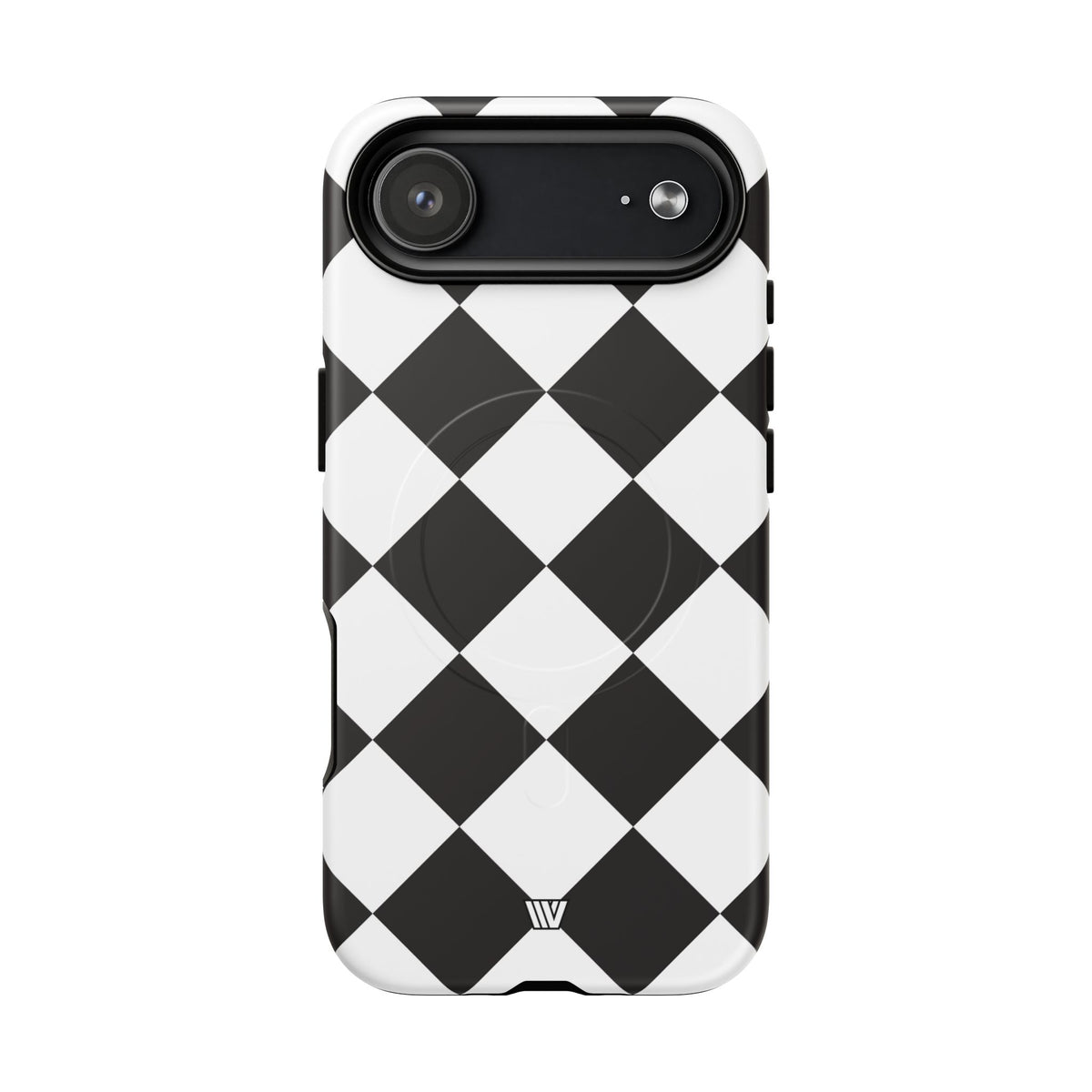 BLACK & WHITE DIAMOND | MagSafe Tough iPhone Case