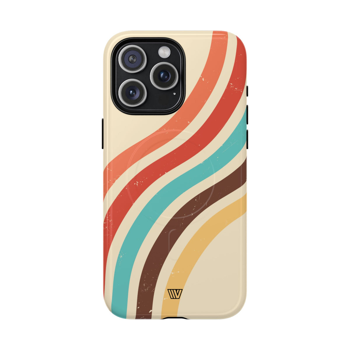 Vintage Stripe MagSafe Tough iPhone Case – iPhone 15 Pro Max, Glossy