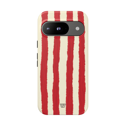 CANDY CANE STRIPE | Tough Phone Case