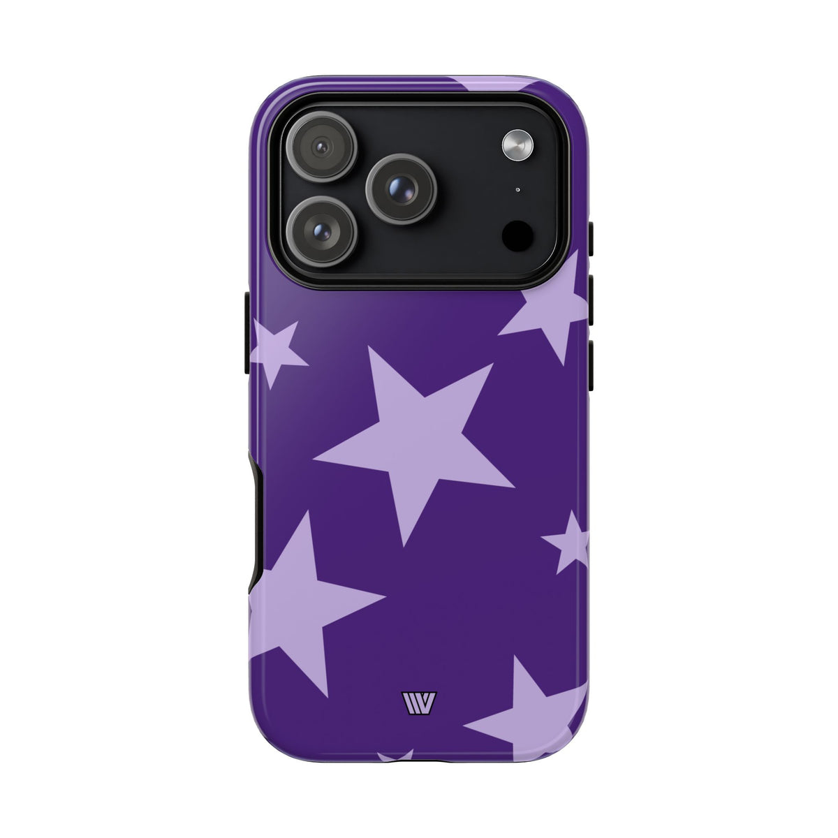 PURPLE BOLD STARS | Tough Phone Case