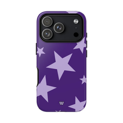 PURPLE BOLD STARS | Tough Phone Case