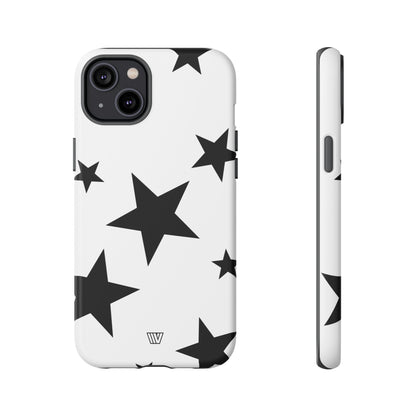 ALL WHITE BOLD STARS | Tough Phone Case