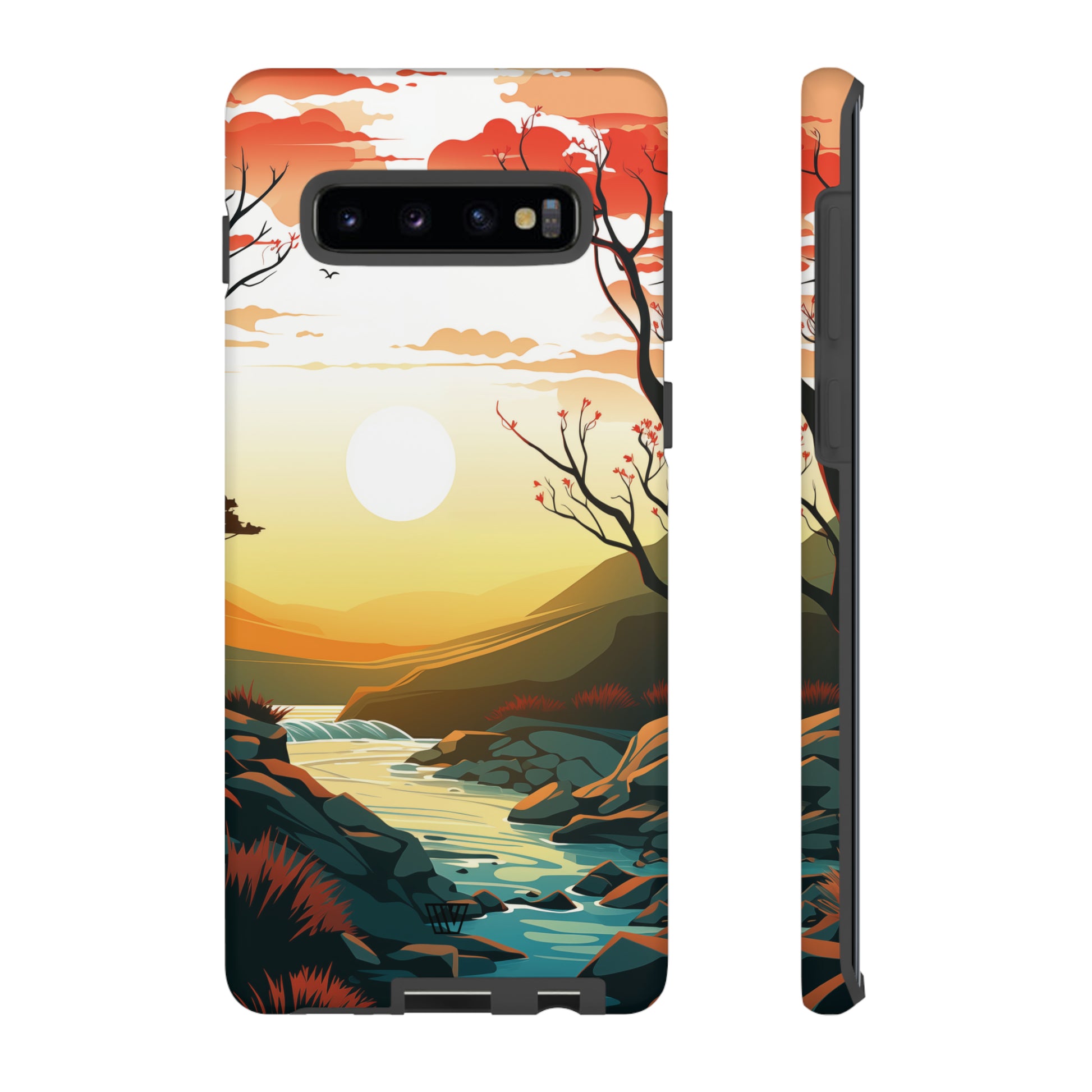 RIVER SUNSET | Tough Phone Case - Trovvve