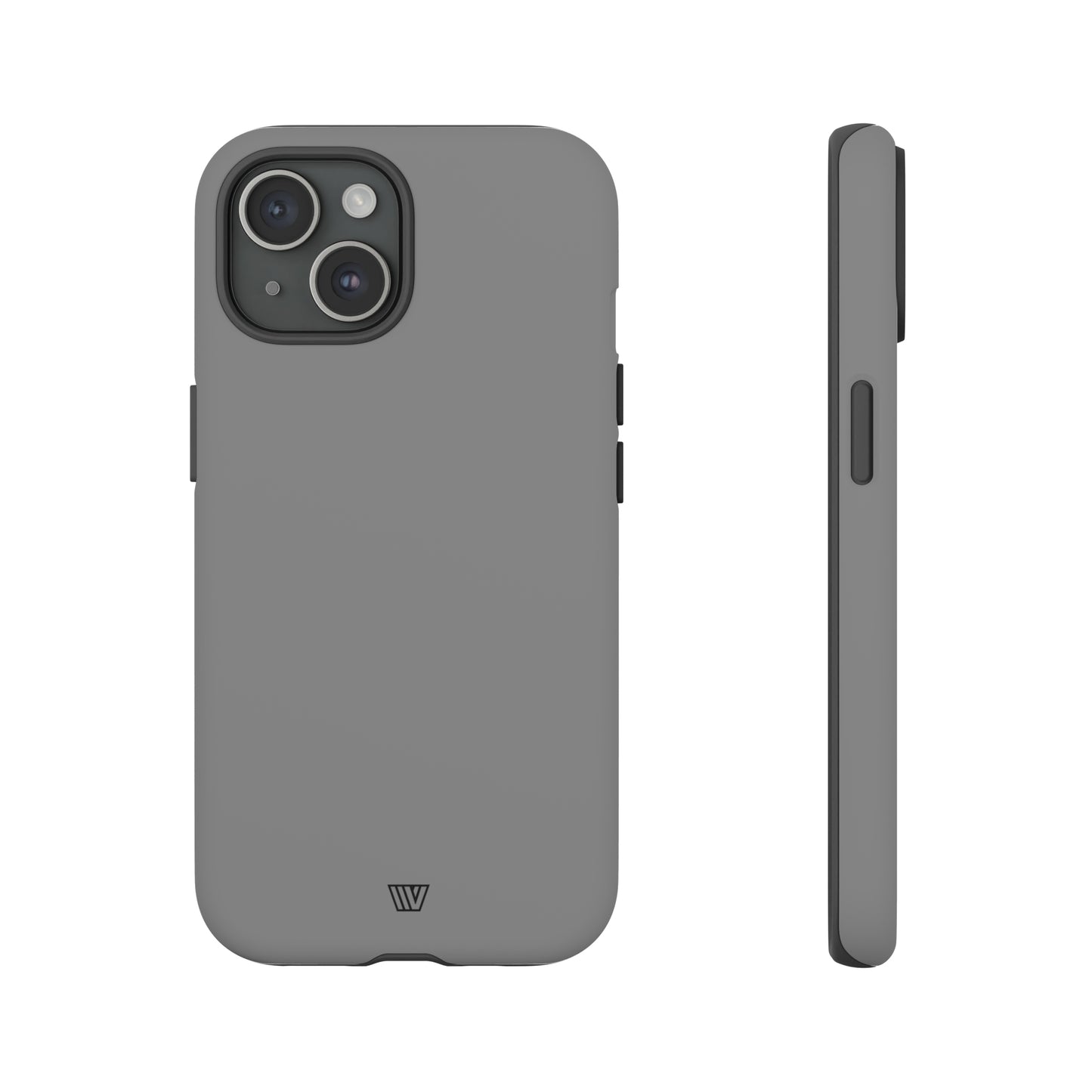 SOLID GRAY | Tough Phone Case - Trovvve