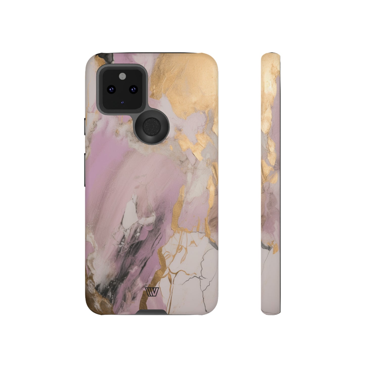 GOLD PINK ABSTRACT PAINTING | Tough Phone Case - Trovvve