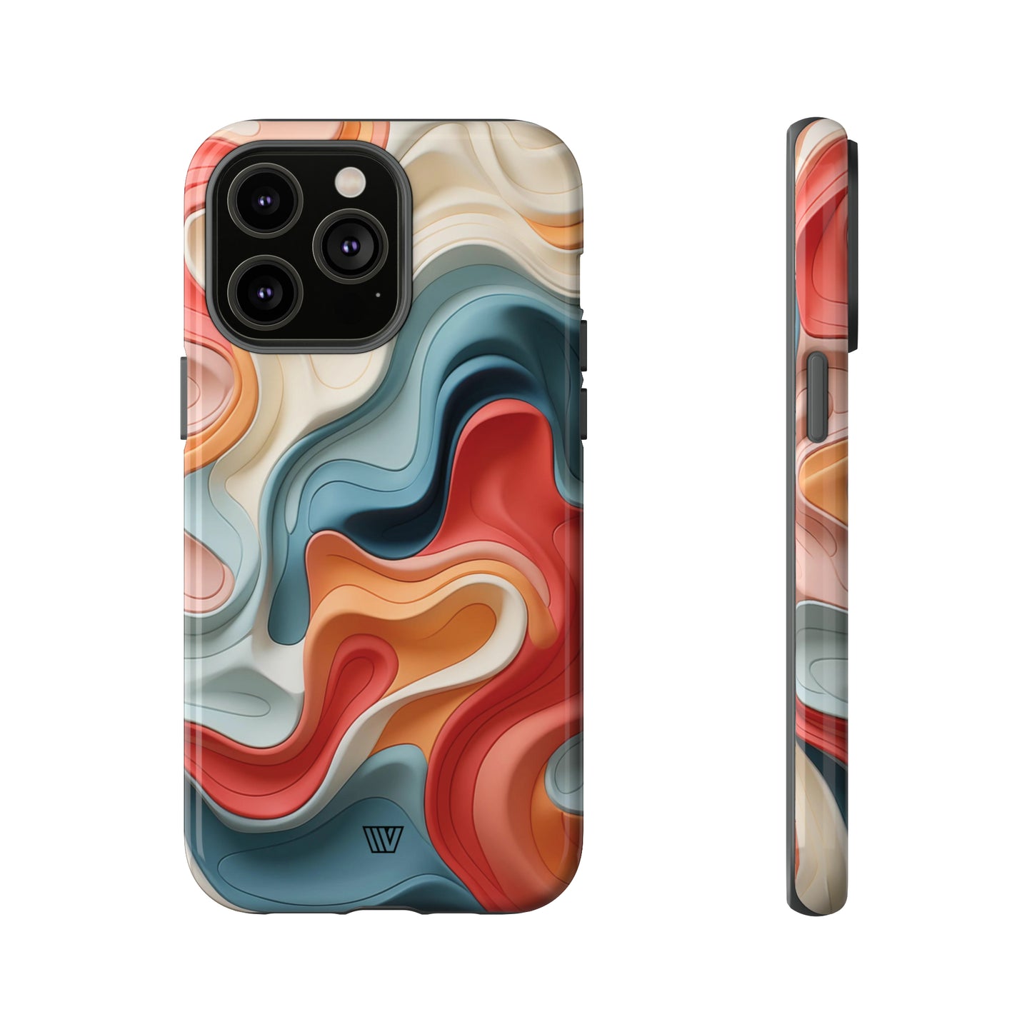 3D COLORFUL CLAY | Tough Phone Case - Trovvve