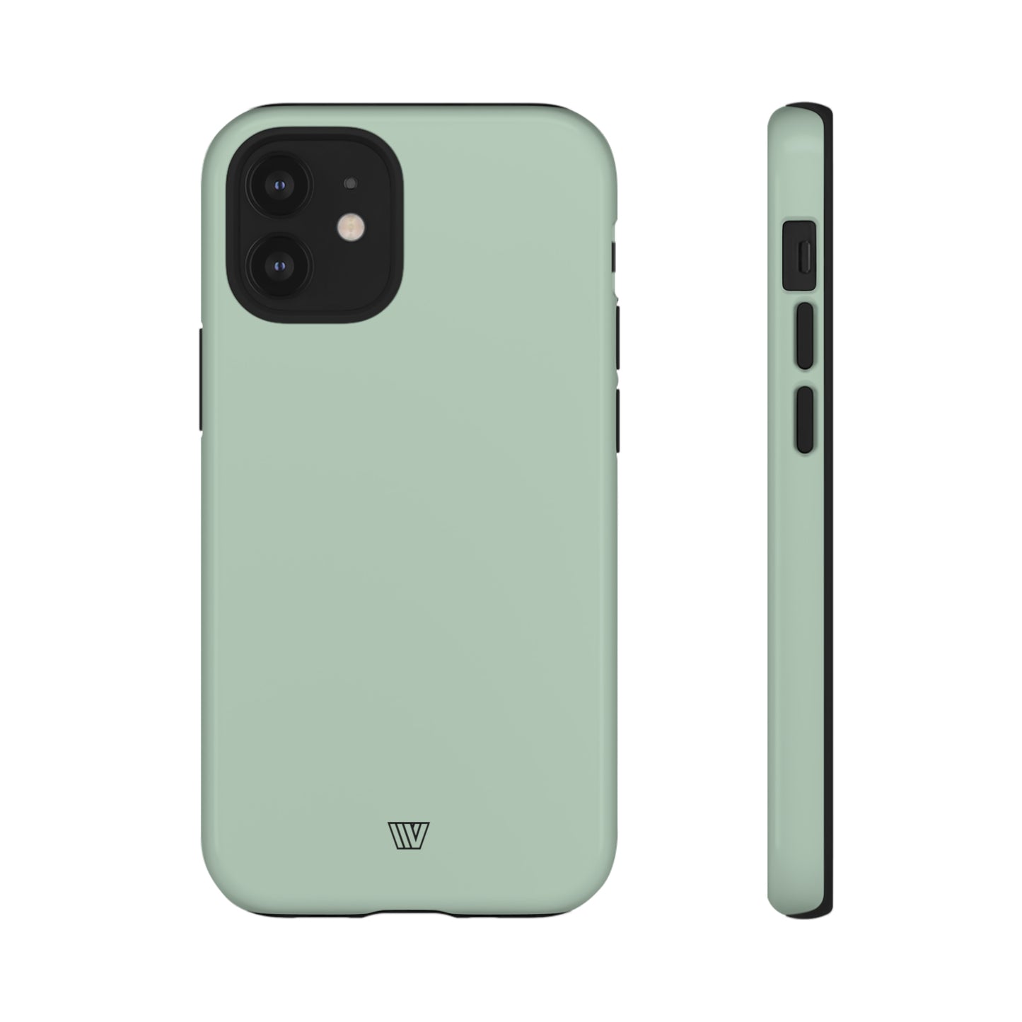 PASTEL GREEN SOLID | Tough Phone Case - Trovvve