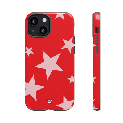 RED BOLD STARS | Tough Phone Case