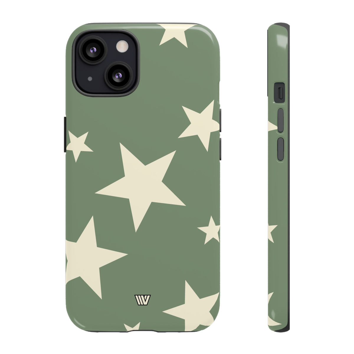 SAGE BOLD STARS | Tough Phone Case