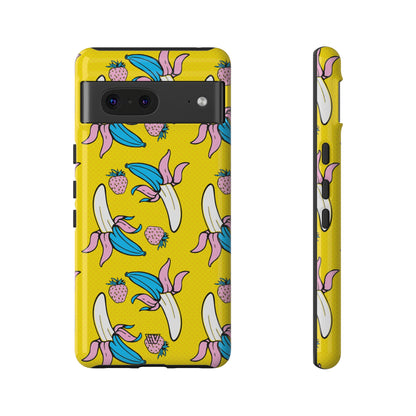 STRAWBERRY BANANA POP ART | Tough Phone Case - Trovvve