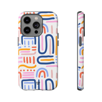 MEMPHIS BOLD LINES | Tough Phone Case - Trovvve