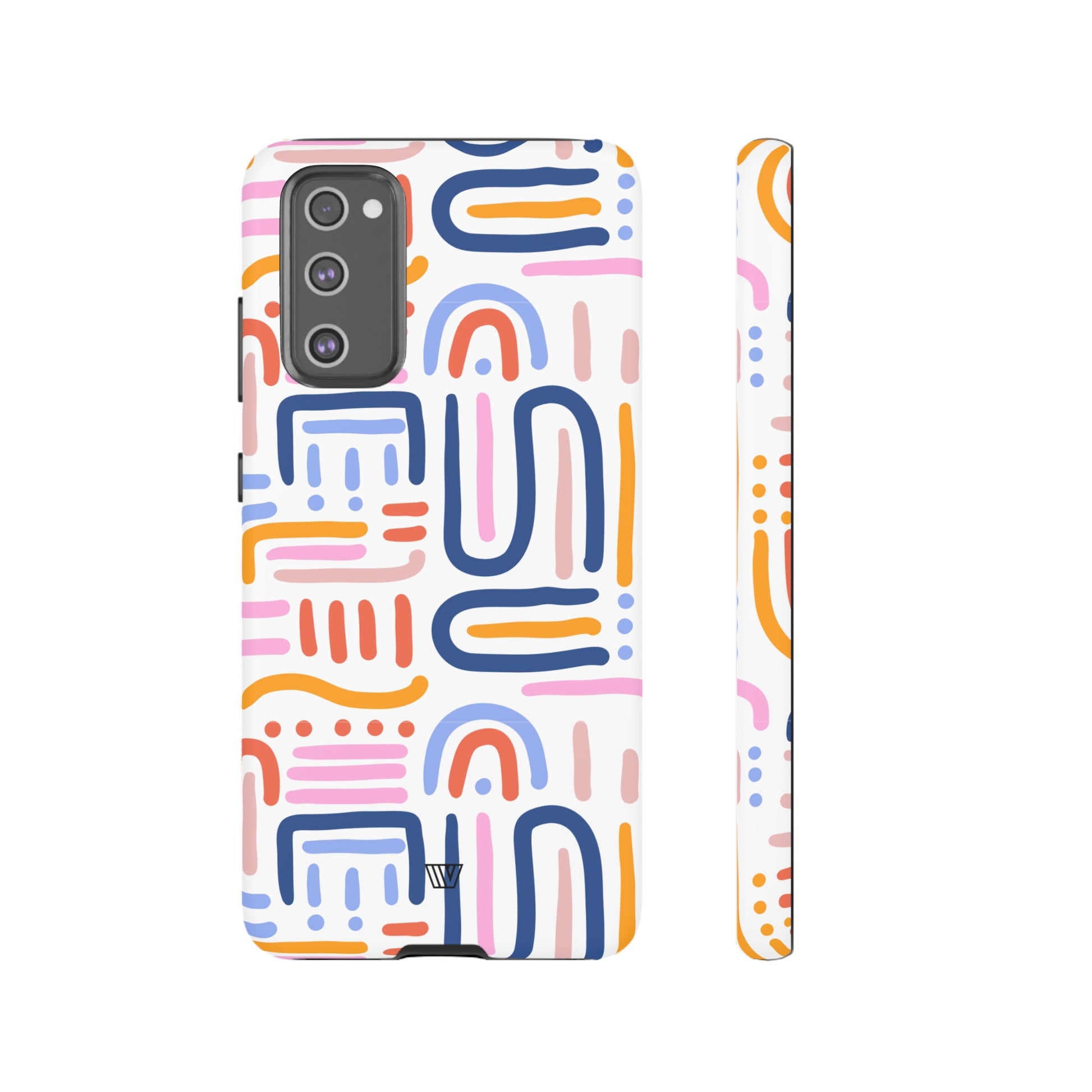 MEMPHIS BOLD LINES | Tough Phone Case - Trovvve