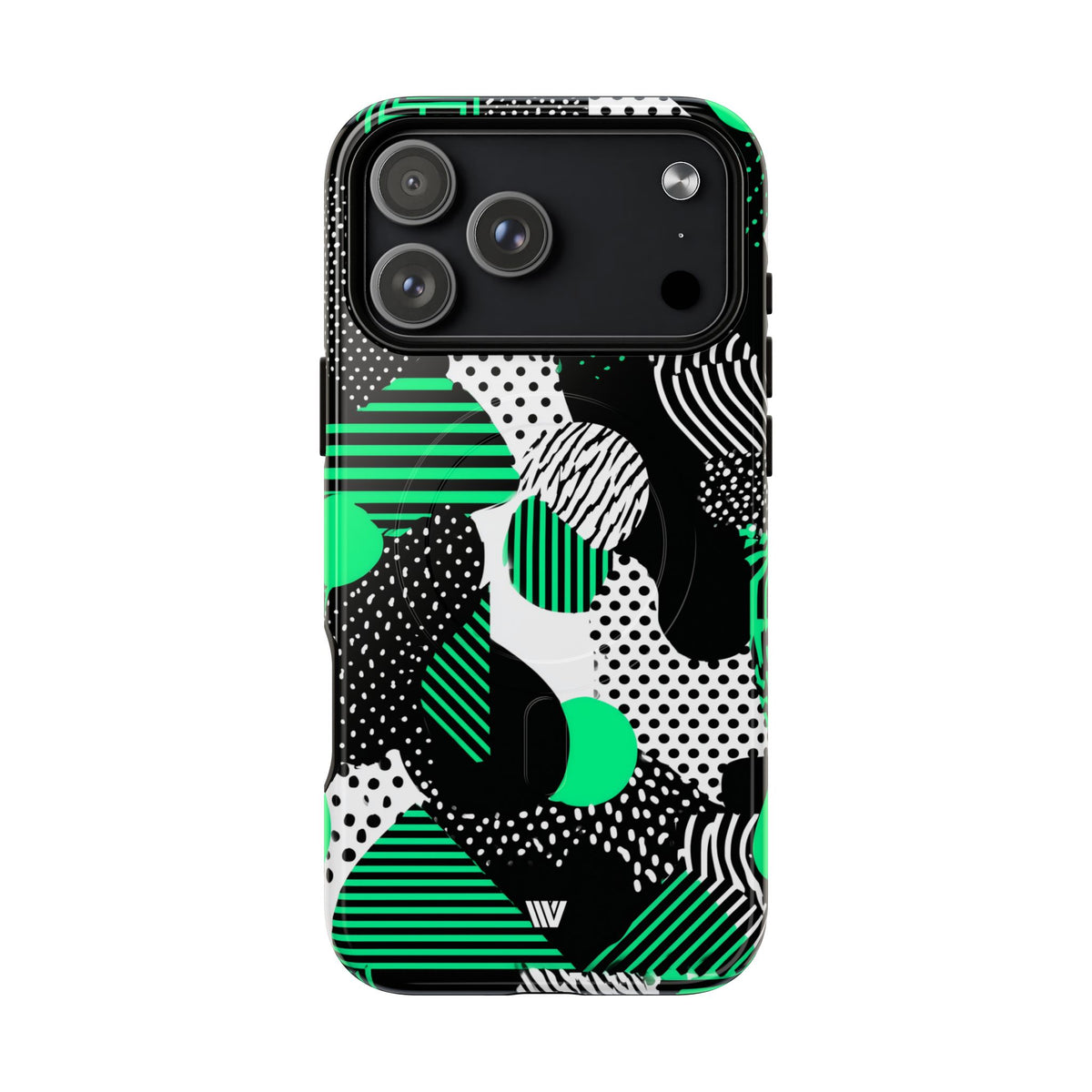 Pattern Clash MagSafe Tough iPhone Case – iPhone 17 Pro Max, Glossy