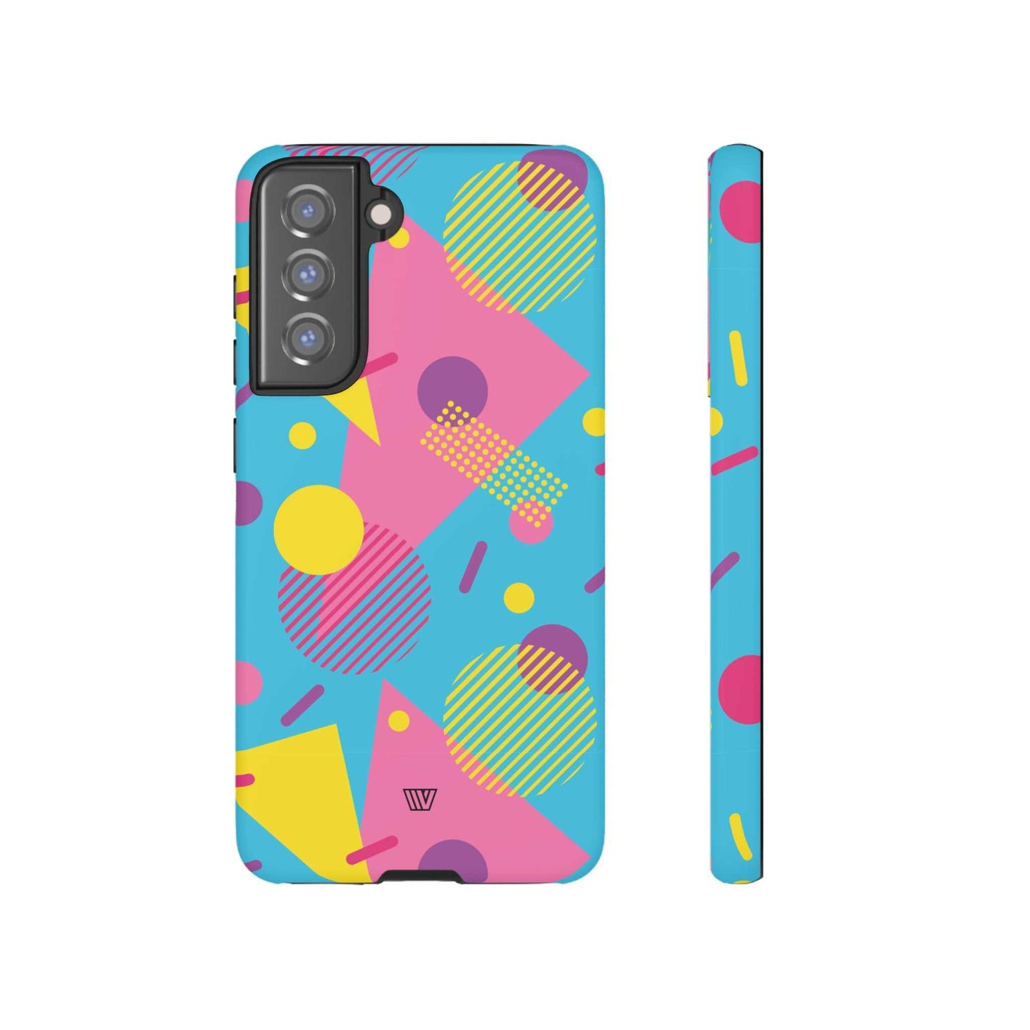 80s / 90s RETO PATTERN LIGHT BLUE | Tough Phone Case