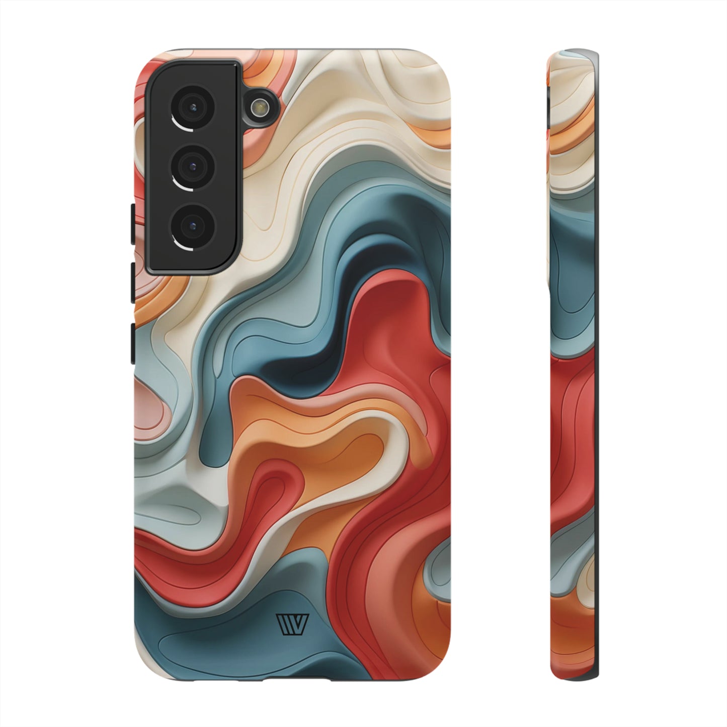 3D COLORFUL CLAY | Tough Phone Case - Trovvve