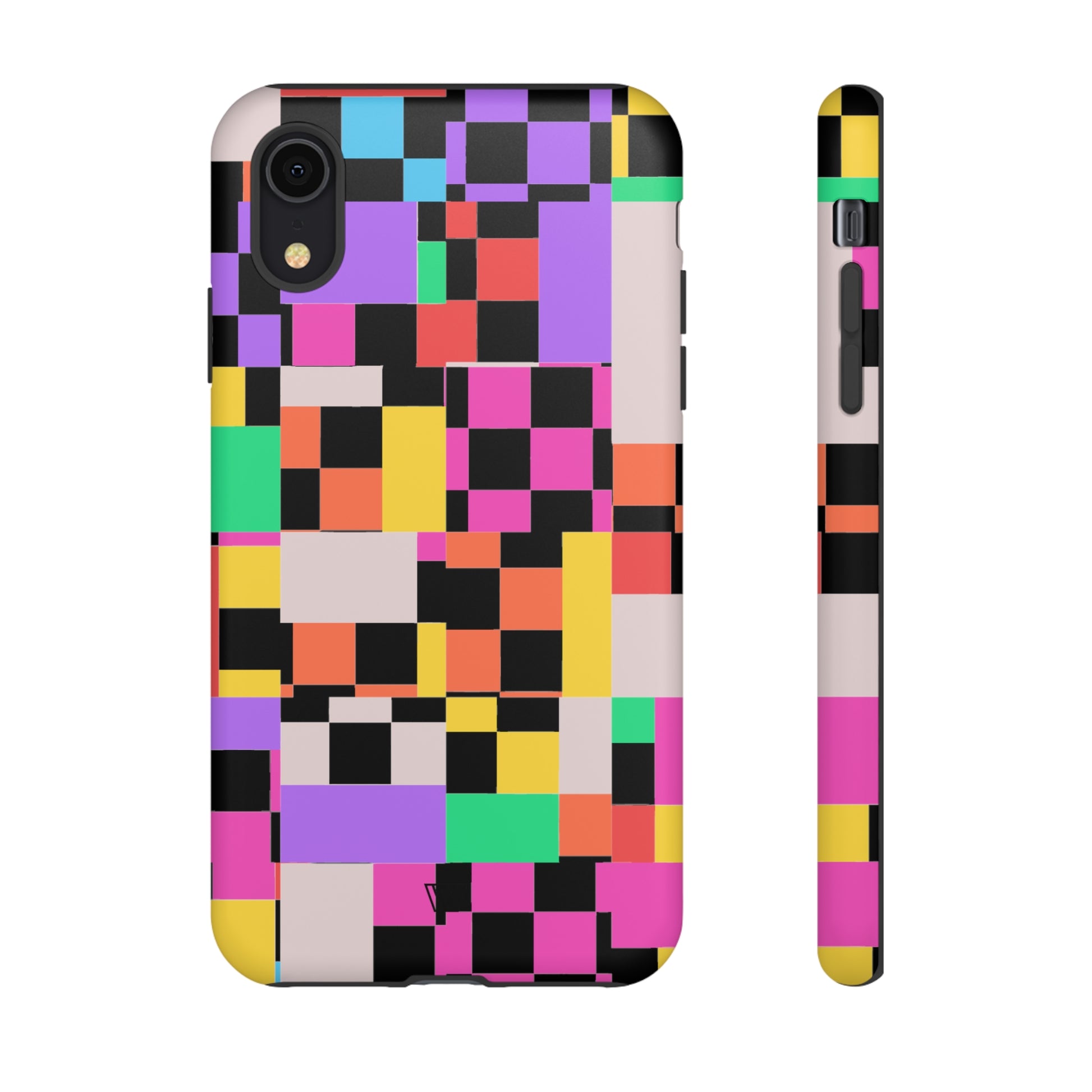 MASHED UP CHECKERBOARD | Tough Phone Case - Trovvve