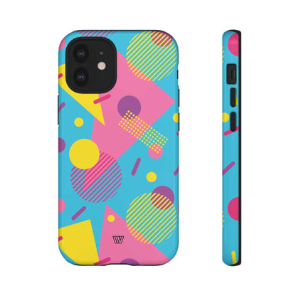 80s / 90s RETO PATTERN LIGHT BLUE | Tough Phone Case