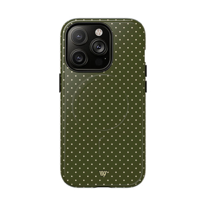 OLIVE CONFETTI | MagSafe Tough iPhone Case