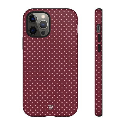 CLARET DOT | Tough Phone Case