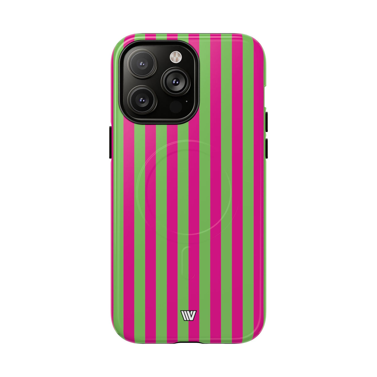 Watermelon Stripe MagSafe Tough iPhone Case – iPhone 14 Pro Max, Glossy