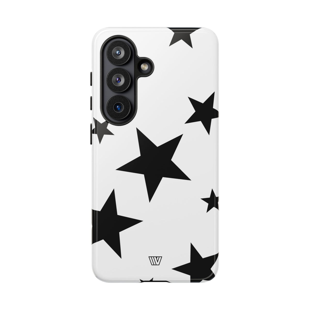 ALL WHITE BOLD STARS | Tough Phone Case