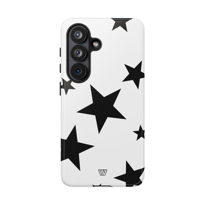 ALL WHITE BOLD STARS | Tough Phone Case