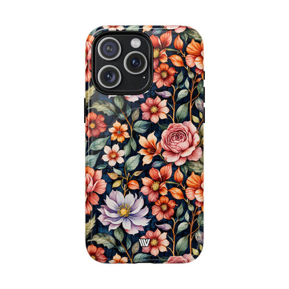Night Bloom Bouquet MagSafe Tough iPhone Case – iPhone 15 Pro Max, Glossy