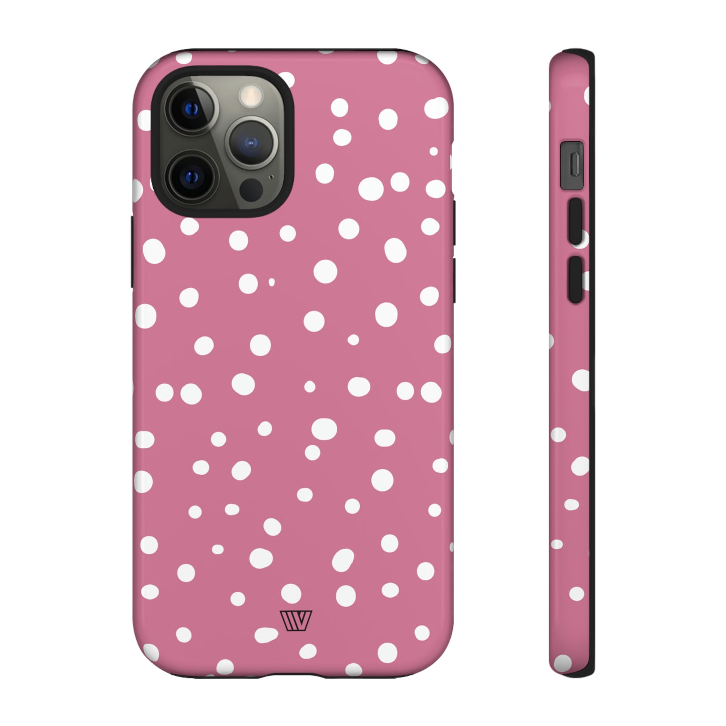 BLUSH RED DOTS | Tough Phone Case - Trovvve