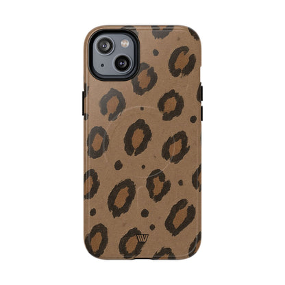 MOCHA LEOPARD | MagSafe Tough iPhone Case